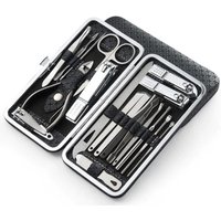 19-Piece Household Nail Clipper Set, Dead Skin & Eyebrow Grooming Kit