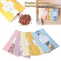 5pcs Natural Jasmine Rose Lavender Hanging Freshener - Long-Lasting Odor Eliminator for Wardrobe Car Closets Refill-Free