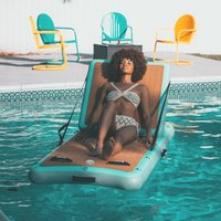 Outdoor in Water Sun Chaise Chair Ledge Inflatable Loungers in Pool Lounger Chaise Chair Motorized Pool Lounger