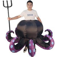 Inflatable Costume Octopus Halloween Costumes Blow Up Octopus Costume Funny Fancy Dress Cosplay