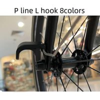 Folding bicycle hook L hook for Brompton Pline Hook 8 colors Titanium bracket L-type
