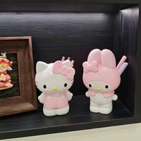 Hello Kitty Kuromi, My Melody Storage Box, Cute Cartoon Desk Storage Rack, Pen Holder, Makeup Brush Holder, Girl Toy Gift