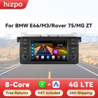 Hizpo Android 13 Auto Multimedia Für BMW E46 M3 318/320/325/330/335 Rover 75 Navigation 2 Din GPS DSP Audio Kopf Einheit Carplay DSP