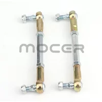 1Pair High quality 90mm/110mm M8 Steering Tie Rod kit Ball Joint For 2 Stroke Electric Mini Kids ATV Go Kart Buggy Scooter Parts
