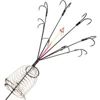 High Carbon Steel Attractive Octopus Fish Hook with Metal Bait Cage for Fish Feeder Good 8 Carp Fishing Explosion Hooks Tackle