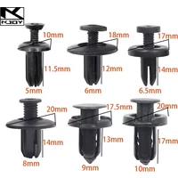 kkjoy Mixed Plastic Car Clips Rivet Fasteners Trim Panel Bumper retainer used for various car models