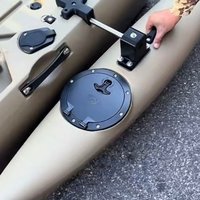 Rotomolded Steel Kayak Stabilizer Float Buoyancy Aid Storage Box Live Fish Hold 3D Printing Parts Short Axis Pontoon
