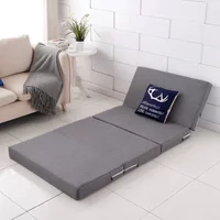 Simple Folding Mattress Foam Mat Tatami Yoga Pad Office Lunch Break Single Bed Furniture Foldable Sponge Mattresses