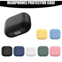 Soft Silicone Cover For Apple AirPods 4 Case Wireless Bluetooth Headset Accessories For Air Pods 4 Gen Earphone Box Bags