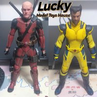 Thunder Toys TD20232 1/12 Void Savior Mutant Wolf Man Burned Wade Red Cloth Action Figure 6inch Full Set Soldier Model Gifts