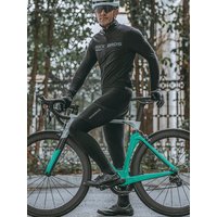 AliExpress ROCKBROS Winter Fleece Cycling Pants With Shockproof Cushion Pad Men's MTB Road Bicycle Trousers Windproof Warm Bike Long Pants