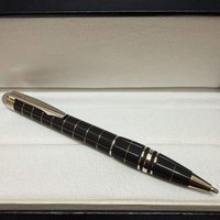 Limited Edition M B Rollerball Pens Plaid M 0.7mm Cute Things Monts Fountain Pens Gift Office Business Writing Free Shipping4810