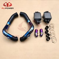 FOR BMW M5 M6 ( F10 / F12 / F06 ) Front Mount air Intakes FILTERS Intercooler Charge Pipe KIT