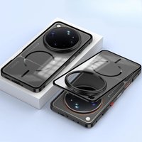 Alloy Metal Lens Protection Case For OPPO Find X9 Ultra Magsafe Wireless Charging Acrylic Hard Shockproof Cover For Find X9S Pro