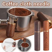 Elegant Espresso Coffee Stirrer 6 Fine Needles Stainless Steel Coffee Powder Tamper Espresso Powder Stirrer Distributor Access