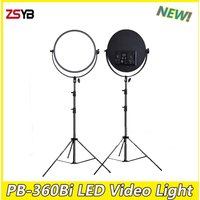 ZSYB PB-360Bi LED Video Light 60w Live Fill light Indoor Photo Shooting Playing light for Live Stream Video Photography Studio