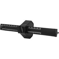 0-150mm Scale Parallel Marking Gauge Comfortable Grip Adjustable Adjustable Scriber Lightweight Design Woodworking Marking Tool