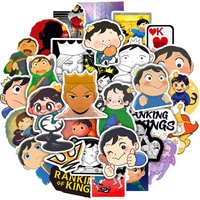 AliExpress NONE 50Pcs Ranking of Kings Stickers Bojji Cartoon Decoration Anime Graffiti Suitcase Fridge Laptop Guitar Bike Decals Kids Toys
