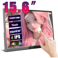 15.6inch Portable Monitor 60Hz/RGB100% /Touch screen With VESA Hole Extended Display For Phone PC Loptop Xbox PS4/5 Switch
