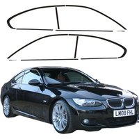 Exterior Window Trim Chrome Delete protective Film For BMW 3 Series E92 coupe 2005-2012 Glossy/Matte Black Sticker