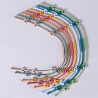 Baby Silicone Teether Chain Pacifier Lanyard Pacifier Chain Baby Flower Car Hanger Multifunctional Lanyard