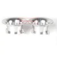 SherryBerg Pair 45MM Dia. DCOE IDF IDA Throttle Body Carb Carburetor Air Horns Stacks for Weber/EMPI/FAJS/Dellorto/Solex/EMP