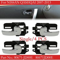Left Right Car Interior Door Handle For NISSAN QASHQAI 2007-2013 80670-JD00E / 80670JD00E 80671-JD00E