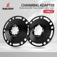 AliExpress NONE WUZEI Road Bike Crank Converter 110BCD 4 5 Bolts Adapter 3 8 Holes Spider BCD 110 Adapter for GXP