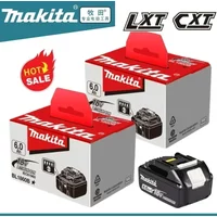 100% NEW Original Makita 18V 6.0Ah battery, for Makita BL1830 BL1830B BL1840 BL1840B BL1850 BL1850B model power tools battery
