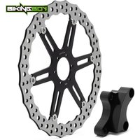For Victory Vegas / Jackpot High-Ball Judge Indian Super Chief Limited 15in Oversize Front Brake Disc Disk Rotor Bracket Adaptor