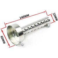 AliExpress NONE Universal 60mm Motorcycle DB Killer Exhaust Muffler Insert Baffle Stainless Steel Muffler for Street Bike Cruiser Touring