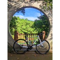 AliExpress NONE Bicycle Frame 700C Aluminum alloy Disc brake Off-road bikes Gravel frame with MTB FORK 700x23/25/28/35/38C Seat tube 470mm 520mm