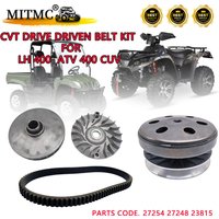 MITMC CVT Drive DRIVEN Belt KIT For LH 400 ATV 400 CUV DRAGHONFLY 400cc CARRY 400 SCOOTER400 27254 27248 23815