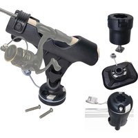 Fishing Rod Holder for Kayak Marine Boat PVC Inflatable Boat Hand Rail Dinghy Raft Boat Fishing Rod Holder on Sliding Rail
