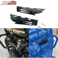 Motorcycle Finned Spark Plug Head Bolt Cover Engine fillin For Triumph Bonneville Bobber T120 T100 Street Speed twin Speedmaster