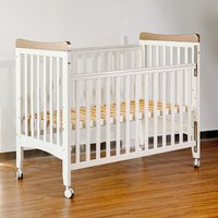 Adjustable height sleeping next to me girl beds co sleeper wooden portable crib baby bed for newborn