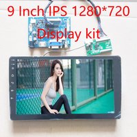 9 Inch IPS Monitor LCD 1280*720 With 2.5D Sensor Digitizer USB Controller Driver Board For CARPC DIY Carputer Win 8 10 11