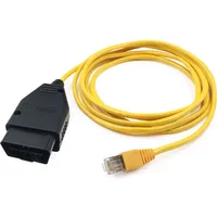 ESYS ENET Data Cable For BMW ENET Ethernet to OBD Interface E-SYS ICOM Coding for F-serie Diagnostic Cable Data OBDII Coding
