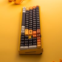 FBB Keycaps 800 Retro Style PBT 1.7mm Thickness MX Switch Mechanical Keyboard Keycap DIY Kit 60% 75% 80% 96% 100% Brown