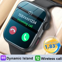 LIGE 1.83" HD Screen Smart Watch For Man Women Bluetooth Call Sports Fitness Heart Rate Blood Oxygen Monitor Men Smartwatch 2026