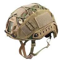 AliExpress NONE 1PCS Tactical Helmet Cover for Fast MH PJ BJ Helmet Airsoft Paintball Helmet Cover Accessories Cycling Net
