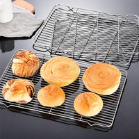 Stainless Steel Cooling Rack Non-stick Pastry Cake Stand Oven Baking Tray Macarons Bread Biscuit Pan Kitchen Baking Pastry Tools