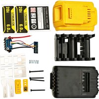 10X18650 Li-ion Battery Case PCB Charging Protection Circuit Board Box Shell For Dewalt 18V DCB183 Label Housings 20V DCB206