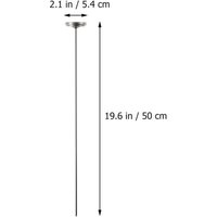 Compost Soil Tester Meter Probe Stainless Steel Thermometer Temperature Monitor
