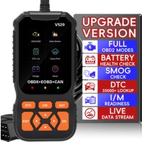 OBD2 Scanner Diagnostic Tool, Vehicle Check Engine Code Readers with Reset & I/M Readiness ,Car OBDII/EOBD Diagnostic Scan Tool