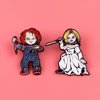 NECA Ghost Baby Return CHUCKY Chachi Chachi Brooch Deluxe Movable Doll Model Toys Gift