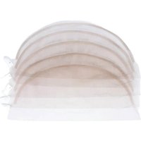 5/10Pcs HD Transparent Lace Net Base 2x6 4x4 5x5 6x6 13x4 for Making Lace Frontals Closures Toupees Custom Wigs Ventilating Repa