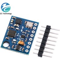 GY-87 10DOF Module Original MPU6050 HMC5883L L883 BMP180 GY87 Sensor Module 3V-5V For Arduino