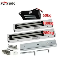 5YOA Magnetic Lock Electronic Door Lock Electric Gate Opener Suction Holding Force Electromagnetic For Access Control System