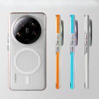 For Xiaomi Mi 15 Ultra Case Hard PC Transparent Magnetic MagSafe Anti-slip Protective Back Cover For Xiaomi Mi 15 14 Pro Ultra